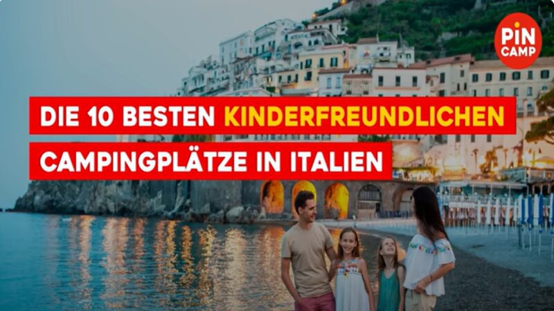 De 10 beste kindvriendelijke campings in Italië