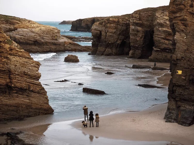 Las Catedrales, Ribadeo