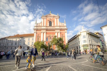 Ljubljana is barok en levendig