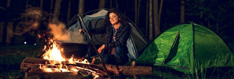 campings in de bossen in Nederland