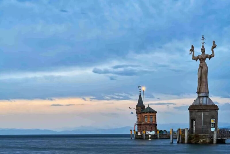 De haven van Konstanz