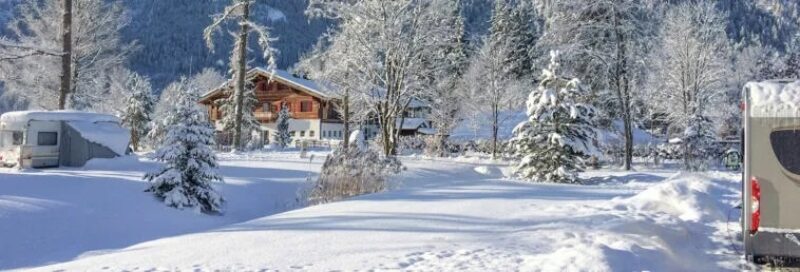 Winterkamperen in kleine skigebieden