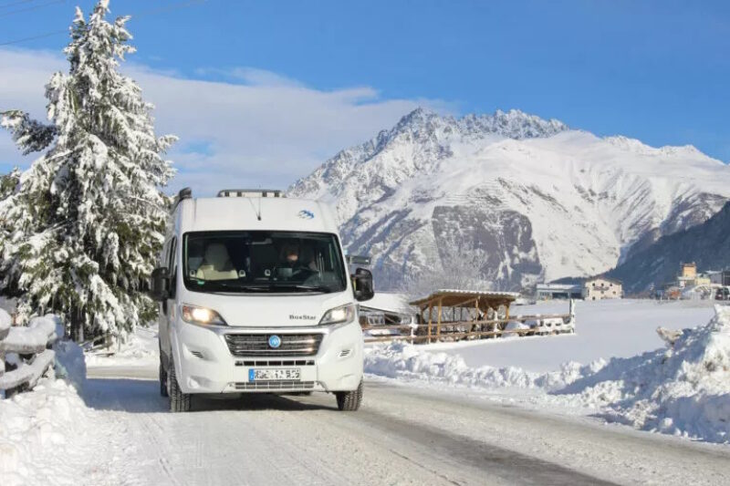 banden voor je winterse kampeervakantie